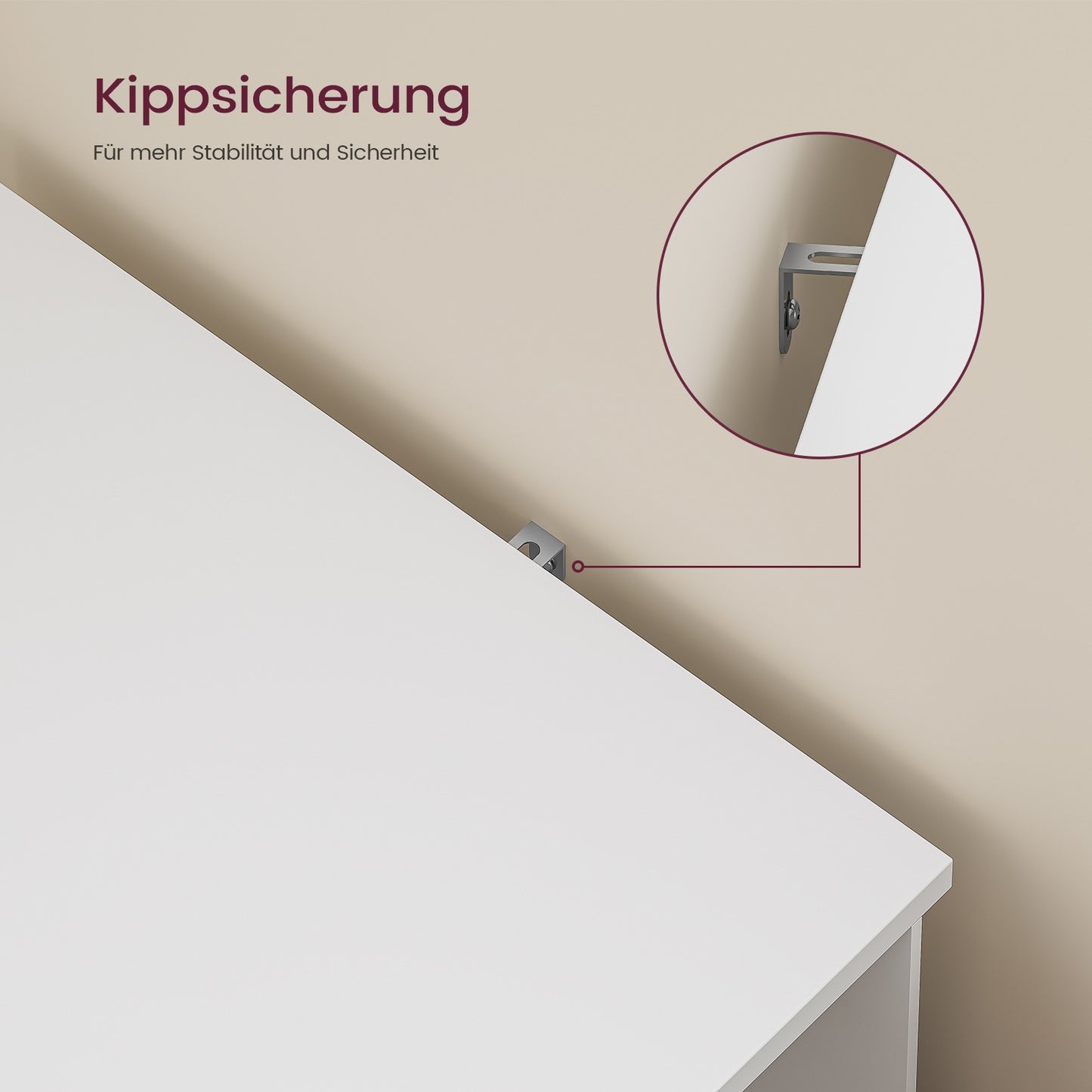 AOGLLATI Waschbeckenunterschrank Badschrank Unterschrank Badezimmerschrank mit 2 Bambustüren 3 offene Fächer höhenverstellbare Ablagen
