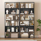 AGOLLATI Bücherregal Regal mit 6 Ebenen Freistehend Bücherschrank mit 12 offene Fächer Standregal für Wohnzimmer Büro Modern