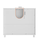 AOGLLATI Waschbeckenunterschrank Badezimmer Unterschrank Waschbecken 30 x 60 x 60 cm Weiß