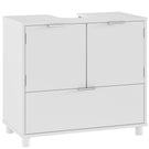 AOGLLATI Waschbeckenunterschrank Badezimmer Unterschrank Waschbecken 30 x 60 x 60 cm Weiß