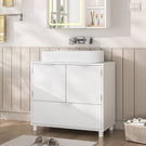 AOGLLATI Waschbeckenunterschrank Badezimmer Unterschrank Waschbecken 30 x 60 x 60 cm Weiß