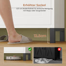 AOGLLATI Schuhschrank Schmal Schuhkipper mit 3 Klappen Schuhschrank Schmal mit Verstellbare Böden Platzsparender