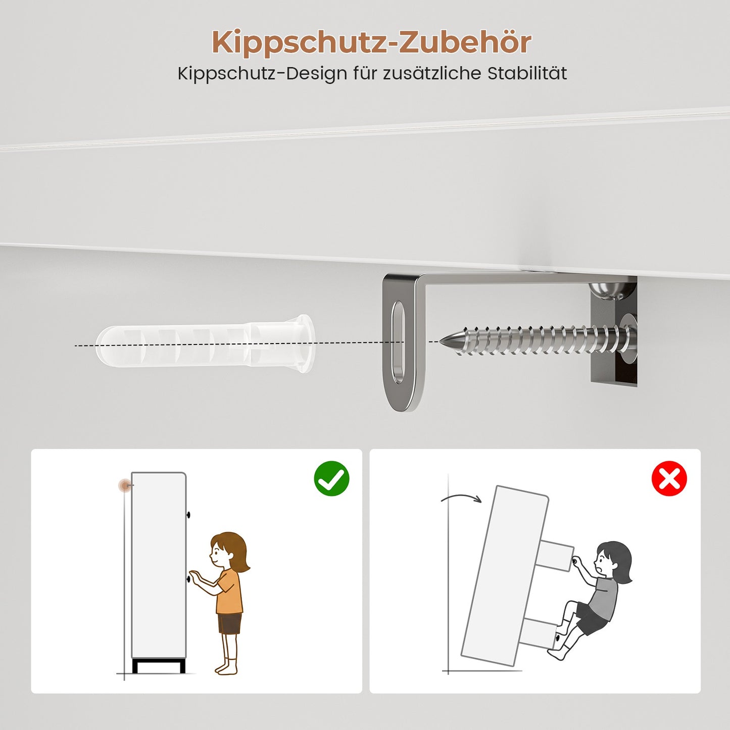 AOGLLATI Schuhschrank mit Sitzbank Schuhkipper mit 3 Klappen Holz Weiß Schuhschrank Schmal mit Verstellbare Böden Platzsparender Schuhkipper